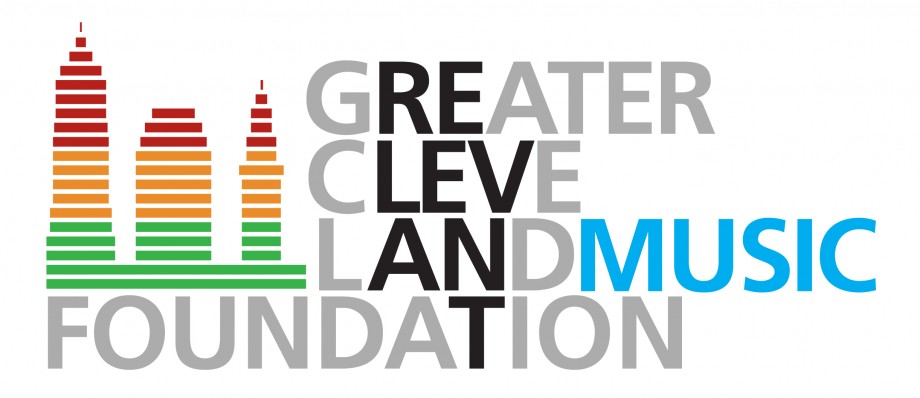 Logo design for the Greater Cleveland Music Foundation, a non-profit based in North East Ohio.