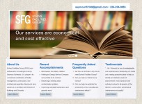 School Facilities Group - Custom Consultant Wordpress Theme