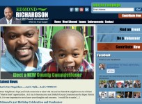 Edmond Richardson - Campaign Website Wordpress Template