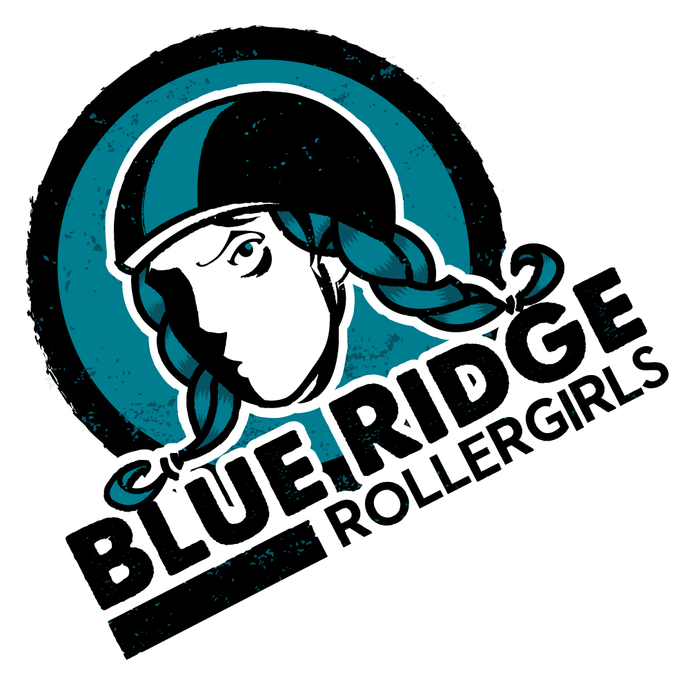Blue Ridge Rollergirls – Sports Team Logo - DesignMonkey, Ltd